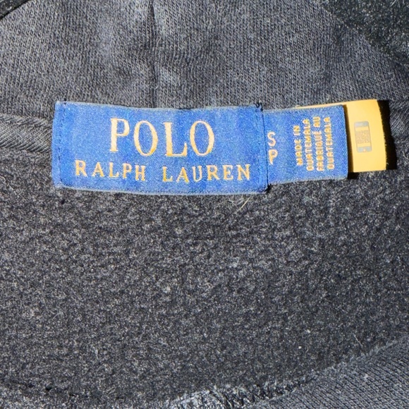 Ralph Lauren Black Lunar New Year Bear Hoodie - adult S - Picture 4 of 7